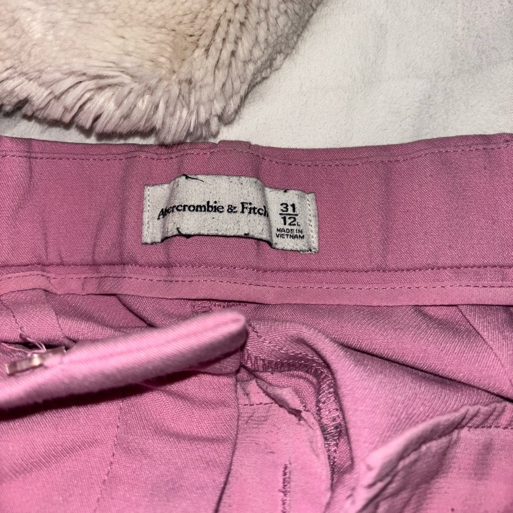 Pink Abercrombie & Fitch Dress Pants - Picture 2 of 5